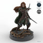 Dual-wielding Female Elf Rogue A