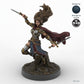 Dual-wielding Female Elf Rogue C