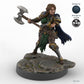 Greataxe Human Female Fighter B