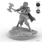 Greataxe Human Female Fighter B