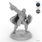 Sword and Shield Human Male Fighter B