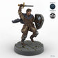 Sword and Shield Human Male Fighter C
