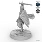 Sword and Shield Human Male Fighter C