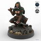 Dagger Wielding Human Female Rogue C