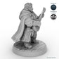 Female Dwarf Bard Lute Player A