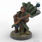Female Dwarf Bard Lute Player B