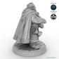 Male Dwarf Bard with Lute A