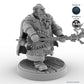 Male Dwarf Bard with Lute B