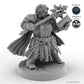 Mace Wielding Female Dwarf Cleric C