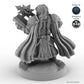 Mace Wielding Female Dwarf Cleric C