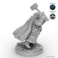 Hammer Wielding Male Dwarf Cleric B