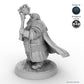 Hammer Wielding Male Dwarf Cleric C