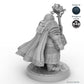 Hammer Wielding Male Dwarf Cleric C