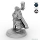 Female Dwarf Fighter with Warhammer A