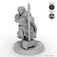 Female Dwarf Fighter with Warhammer B