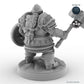 Shield-bearing Male Dwarf Fighter A