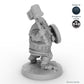 Shield-bearing Male Dwarf Fighter B