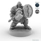Shield-bearing Male Dwarf Fighter C