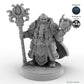 Casting Male Dwarf Mage A