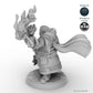 Casting Male Dwarf Mage C