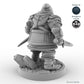 Hooded Male Dwarf Rogue A