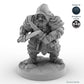 Hooded Male Dwarf Rogue B