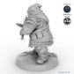 Hooded Male Dwarf Rogue B