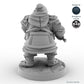 Hooded Male Dwarf Rogue B