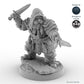 Hooded Male Dwarf Rogue C