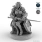 Defender Female Elf Fighter B