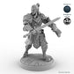 Grimacing Male Elf Fighter A