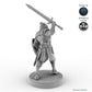 Grimacing Male Elf Fighter B