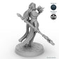 Flame-Wielding Female Elf Mage C
