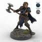 Greataxe Human Female Fighter B