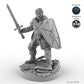 Sword and Shield Human Male Fighter A