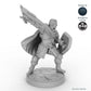 Sword and Shield Human Male Fighter B