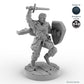 Sword and Shield Human Male Fighter C