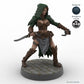 Dagger Wielding Human Female Rogue A