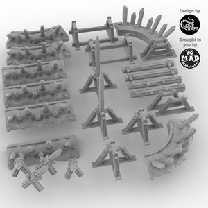 Viking Barricades Set
