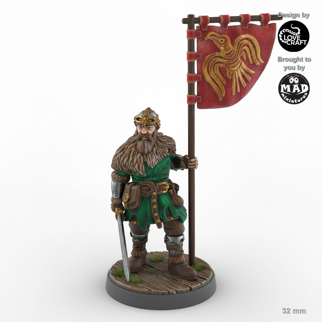 Viking Warrior Flagbearer A