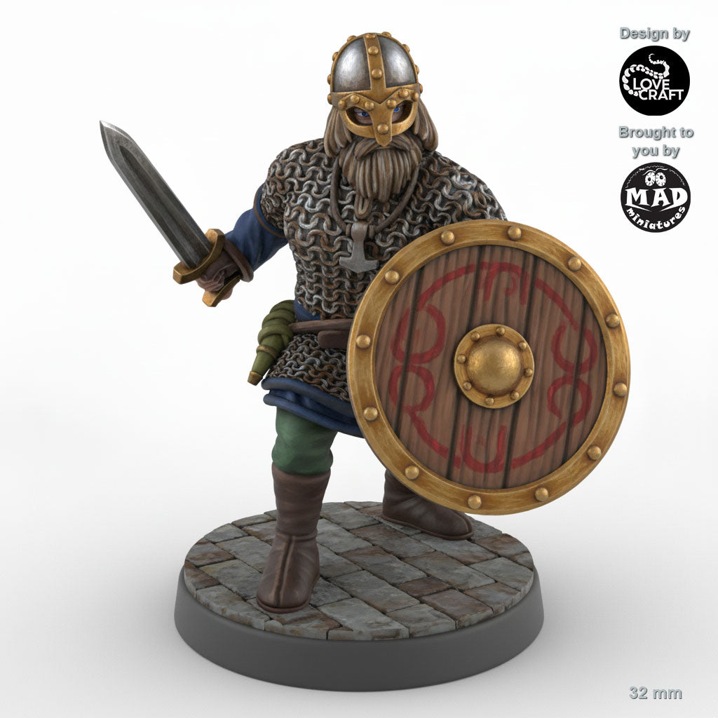 Viking Warrior Shieldbearer A
