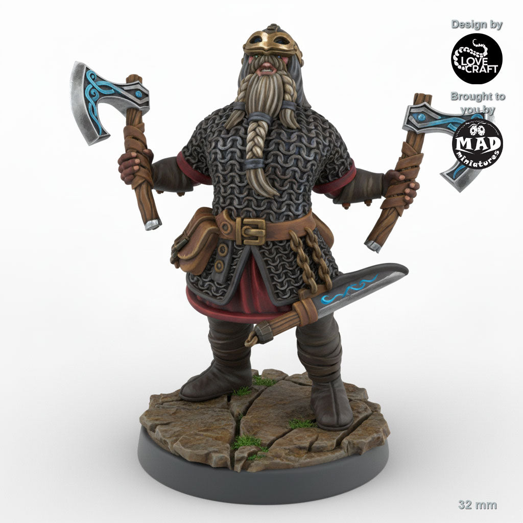 Viking Warrior Dual Axes