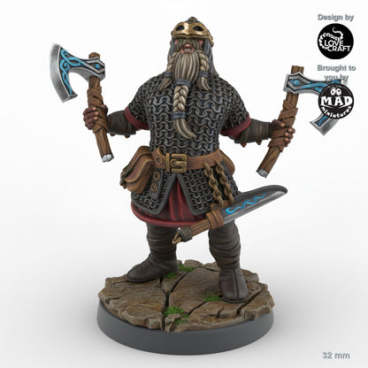 Viking Warrior Dual Axes