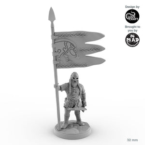 Viking Warrior Flagbearer B