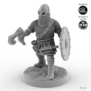 Viking Warrior Shieldbearer B