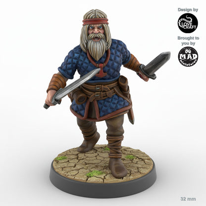 Viking Warrior Swordsman B