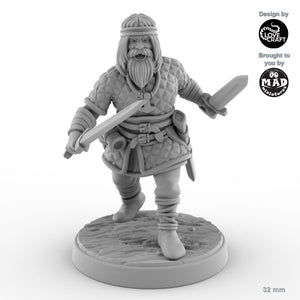 Viking Warrior Swordsman B