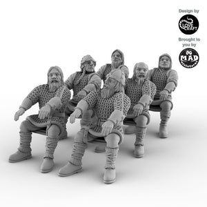 Viking Rowers Set