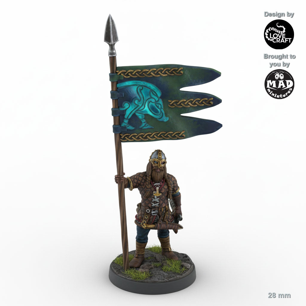 Viking Warrior Flagbearer B