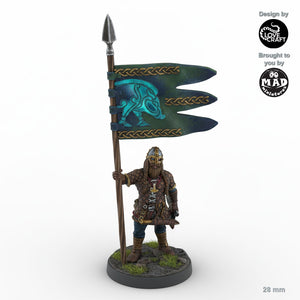 Viking Warrior Flagbearer B